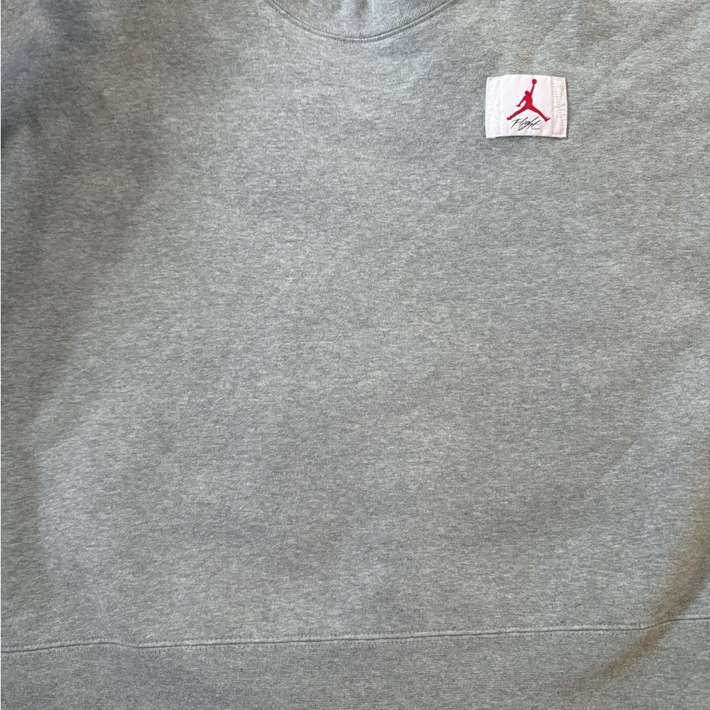 Jordan Flight fleece Sweatshirt with Red Logo xxl